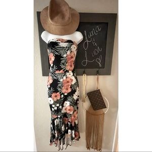 Strapless, summer dress